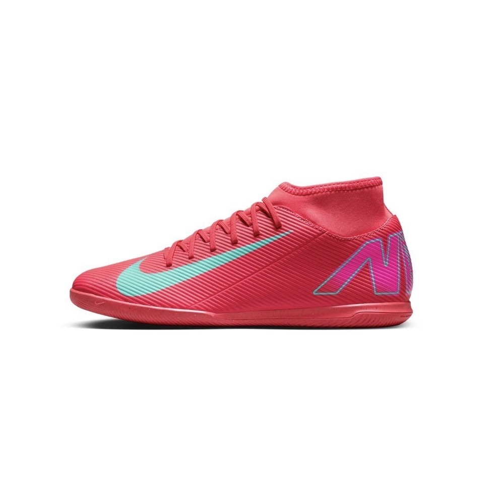 Nike Mercurial Superfly 10 Club Indoor Court High-Top Football Shoes. Size 10.5